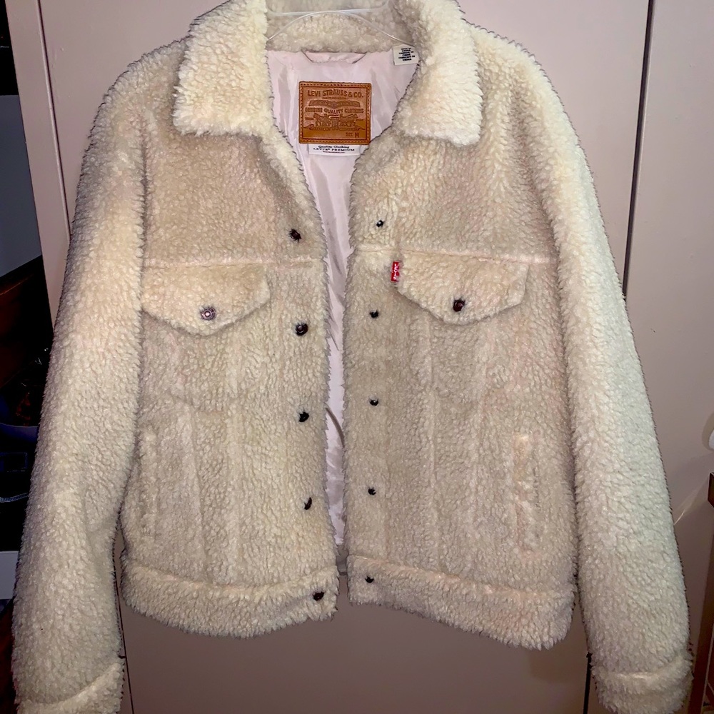 Levi Sherpa teddy jacket
